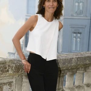 Lucca Couture Asymmetrical Blouse